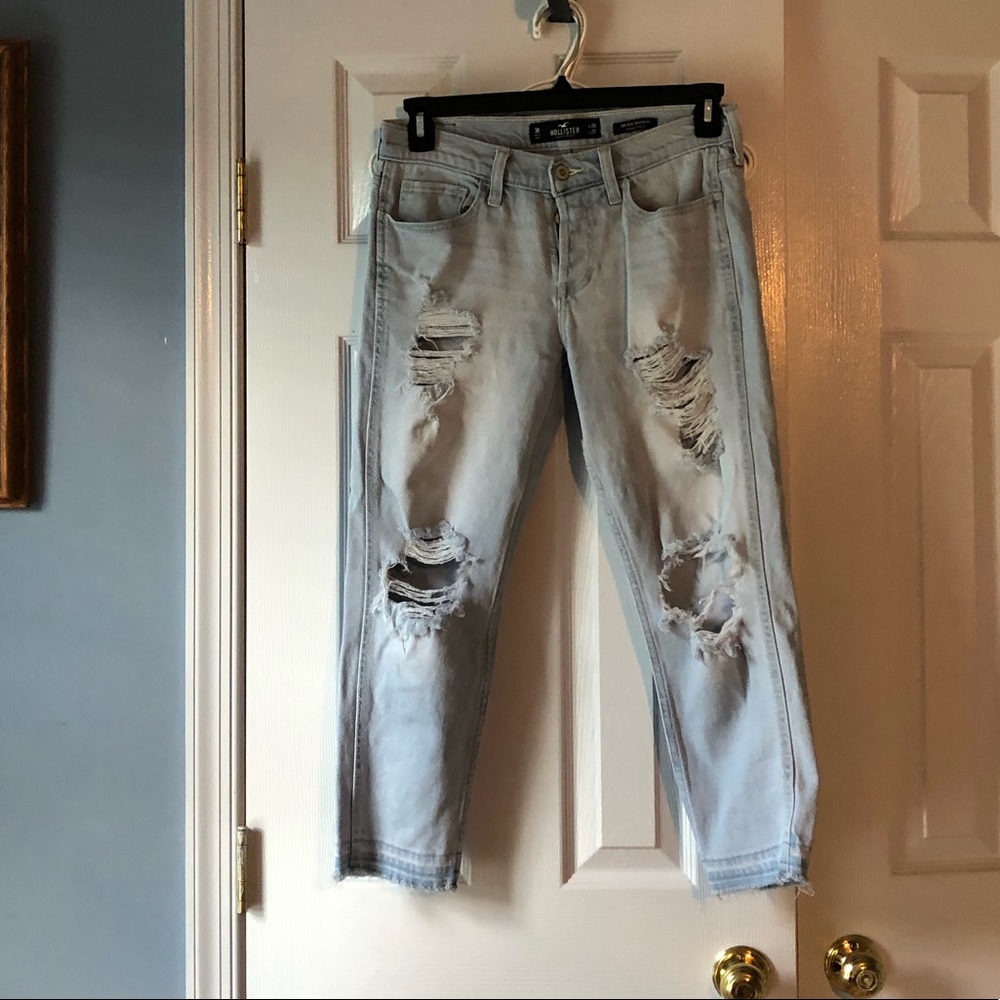 Hollister Low-rise Boyfriend Jeans